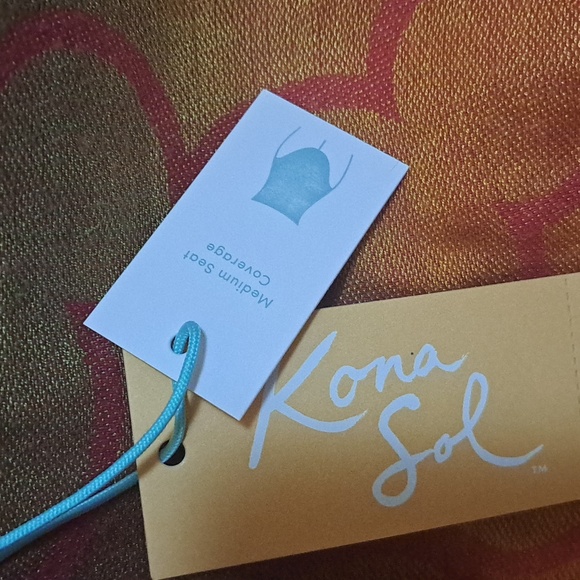 NWT KONA SOL BATHING SUIT SIZE MEDIUM - Picture 2 of 4